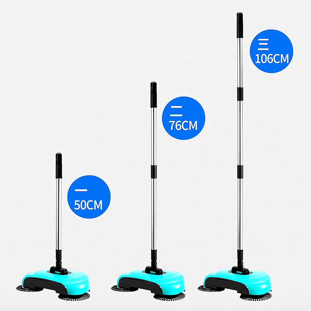 EcoSweep 3-in-1 Manual Sweeper